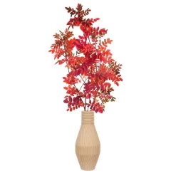 Linnea 445VA03B Ceramic Vase - Wash Brown -Hanging Lighting 445VA03B Application 2