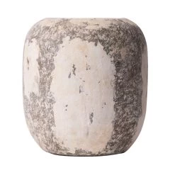 Potty 445VA05C Ceramic Vase - Distressed Cafe Au Lait -Hanging Lighting 445VA05C 2