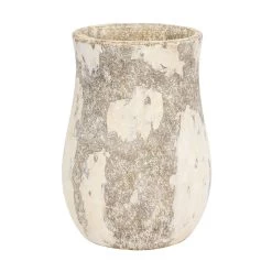 Potty 445VA05D Ceramic Vase - Distressed Cafe Au Lait -Hanging Lighting 445VA05D