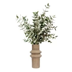 Primea 445VA06A Ceramic Vase - Brown Mud -Hanging Lighting 445VA06A Application 2