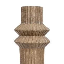 Primea 445VA06A Ceramic Vase - Brown Mud -Hanging Lighting 445VA06A Detail 1