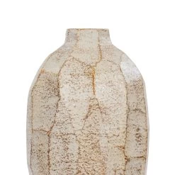 Takko 445VA07A Ceramic Vase - Slate Brown W/White -Hanging Lighting 445VA07A Detail 1