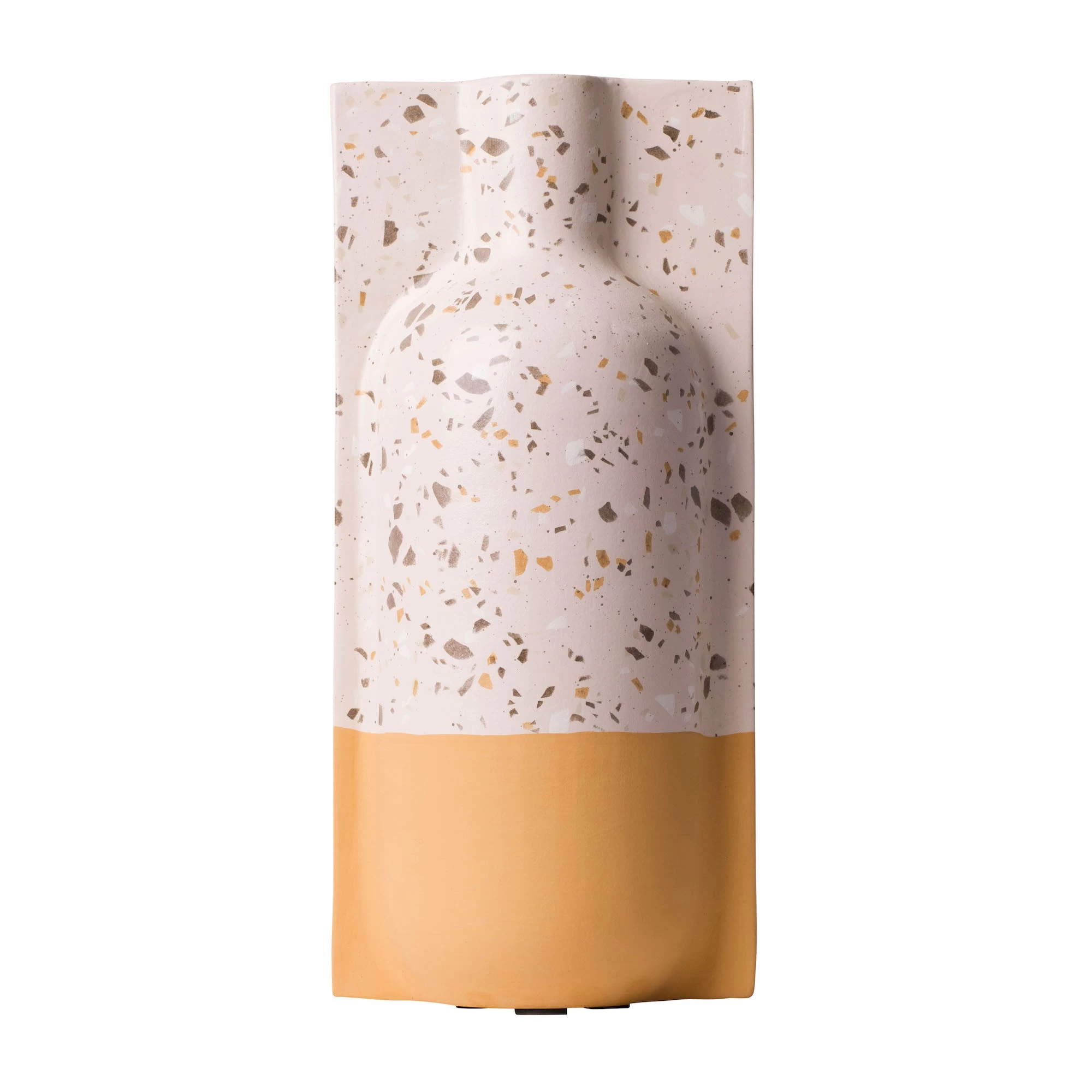 Urbino 445VA09B Ceramic Vase - Rose Terrazzo/Terracotta 3 Urbino 445VA09B Ceramic Vase - Rose Terrazzo/Terracotta