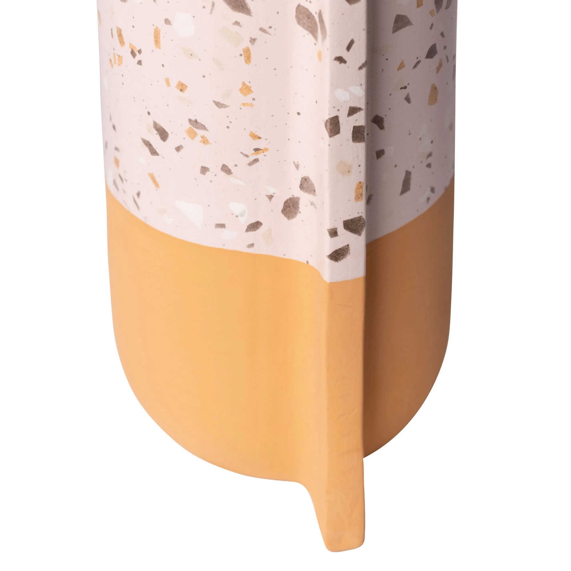 Urbino 445VA09B Ceramic Vase - Rose Terrazzo/Terracotta 7 Urbino 445VA09B Ceramic Vase - Rose Terrazzo/Terracotta - Image 5