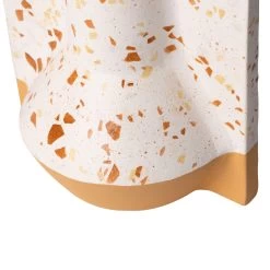 Urbino 445VA09C Ceramic Vase - White Terrazzo/Terracotta -Hanging Lighting 445VA09C Detail 2