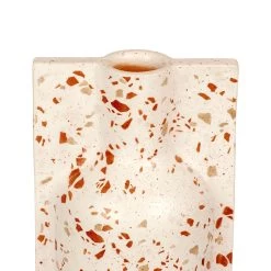 Urbino 445VA09D Ceramic Vase - White Terrazzo/Terracotta 10 Urbino 445VA09D Ceramic Vase - White Terrazzo/Terracotta -Hanging Lighting 445VA09D Detail 1