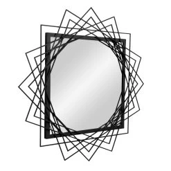 Lexicon 446MI42MB 42-Inch Mirror - Matte Black -Hanging Lighting 446MI42MB 1