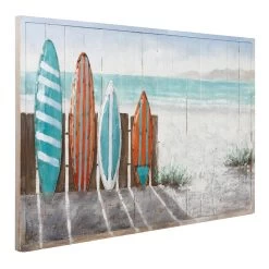 Surfer's Paradise 4DWA0120 Mixed-Media Wall Art -Hanging Lighting 4DWA0120 3