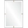 Framed 610030 20x30 Rectangle Mirror - Black -Hanging Lighting 610030 1