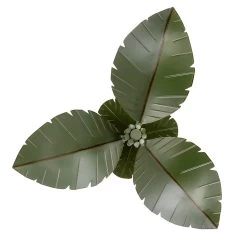Banana Leaf 901S03 Leaf 3-Light Ceiling Light - Banana Leaf -Hanging Lighting 901S03 02