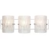 Brilliance AC1103 3-Light Vanity Light - Chrome -Hanging Lighting AC1103