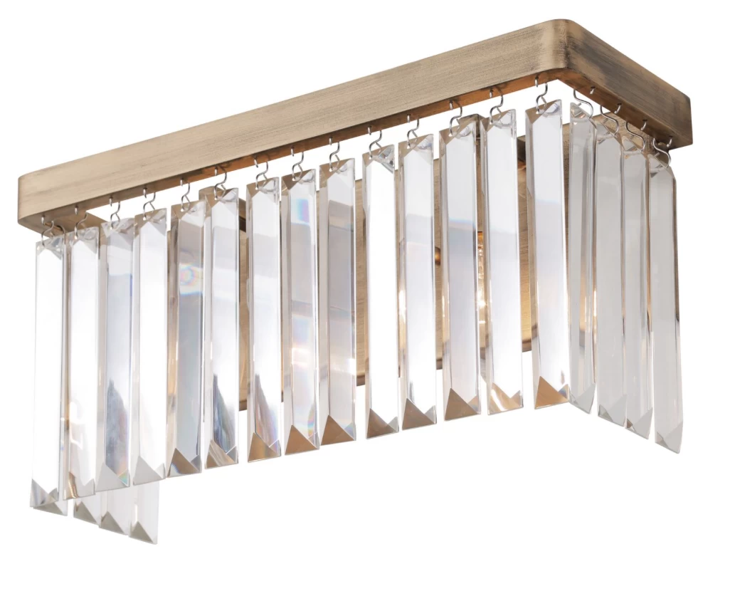 Social Club 297B02HG 2-Light Vanity Light - Havana Gold 3 Social Club 297B02HG 2-Light Vanity Light - Havana Gold