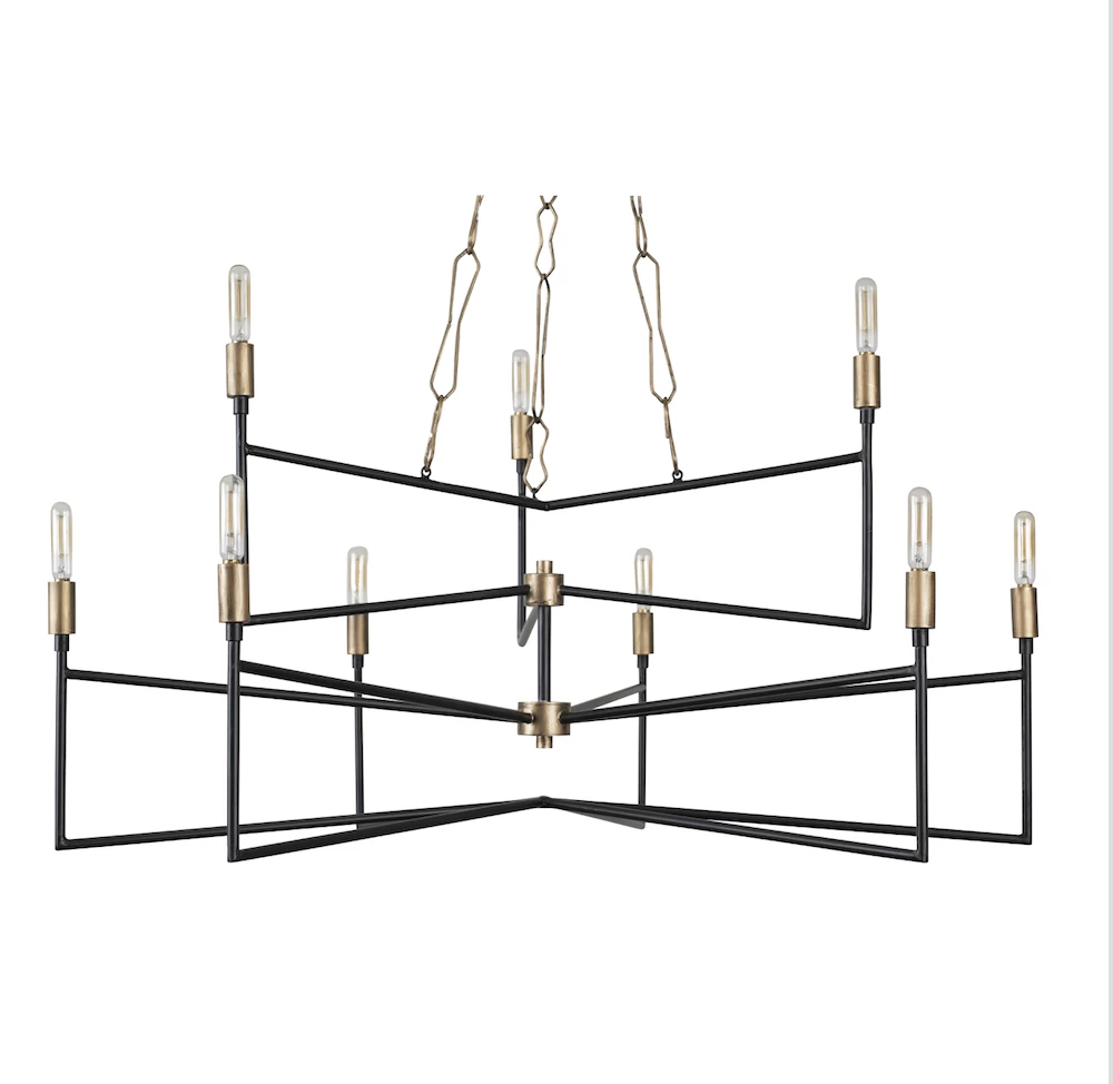 Bodie 314C09HGCB 9-Light Chandelier - Havana Gold/Carbon 3 Bodie 314C09HGCB 9-Light Chandelier - Havana Gold/Carbon