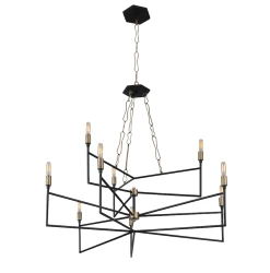 Bodie 314C09HGCB 9-Light Chandelier - Havana Gold/Carbon 14 Bodie 314C09HGCB 9-Light Chandelier - Havana Gold/Carbon -Hanging Lighting Screen Shot 2018 06 20 at 8.20.03 AM