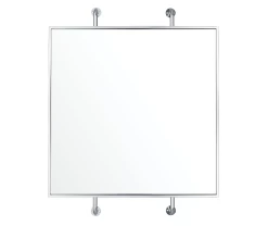 Tycho 4DMI0104 32x26 Square Mirror - Polished Nickel