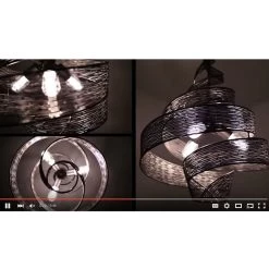 Flow 240K01SL 1-Light Wall Sconce - Steel -Hanging Lighting flow video thumbnail 579457cc f561 42a9 92a0 55189e3482e4
