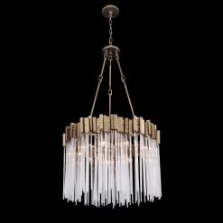 Matrix 309P09HG 9-Light Pendant Light - Havana Gold